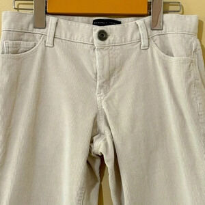 Banana Republic| Women’s Ivory Corduroy Pants Size 25